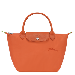 Le Pliage Green 手提包 S, 橘紅色