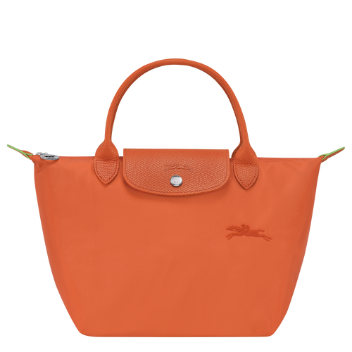 Le Pliage Green 手提包 S , 橘紅色 - 再生帆布 - 查看 1 6