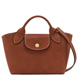 &Eacute;pure XS Tote bag , Brown - Leather