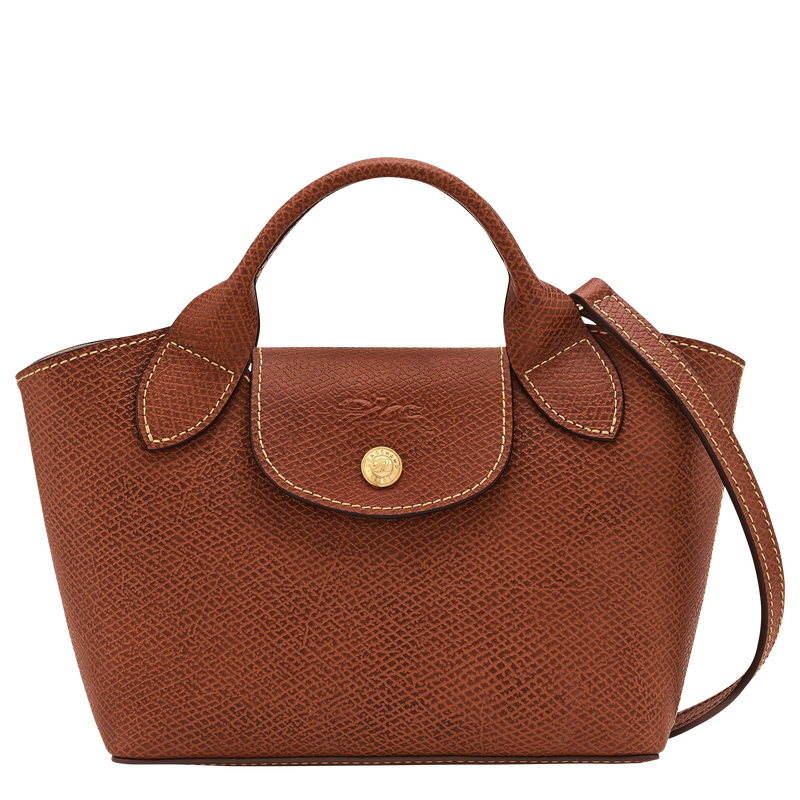 &Eacute;pure XS Tote bag , Brown - Leather  - View 1 of  5