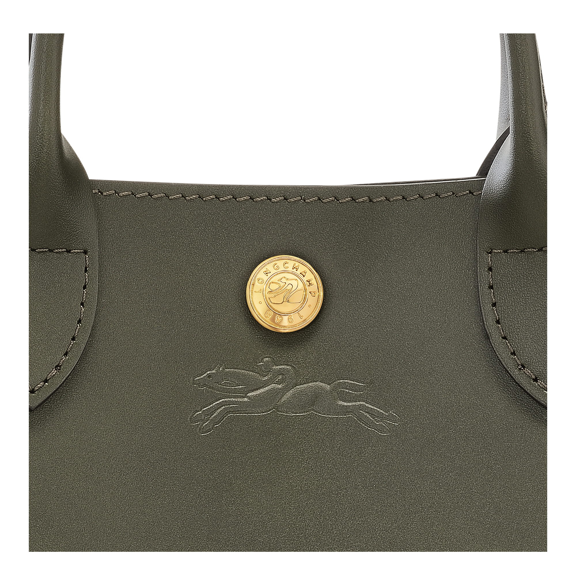 Tote bag XS, Khaki - View 6 of
6 - zoom in Épure Tote bag XS, Khaki