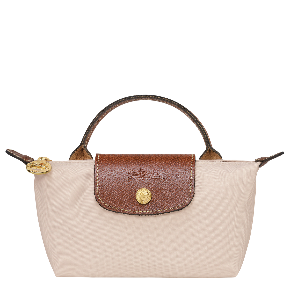 Longchamp Le Pliage Original Pouch with handle Paper - Recycled canvas | Longchamp US