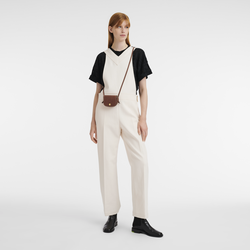 Épure Portemonnee met leren veter , Bruin - Leder