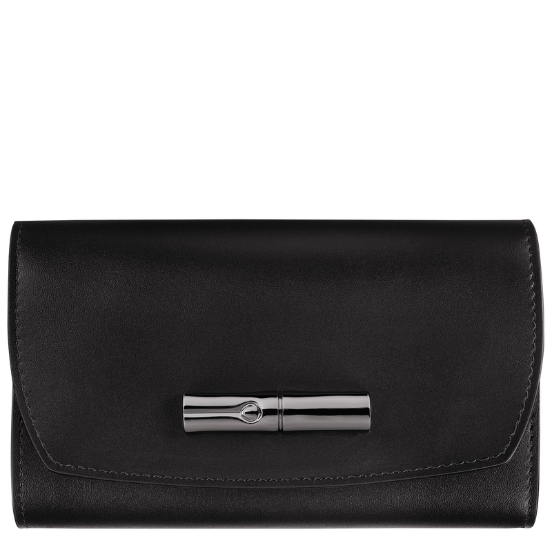 Roseau Cartera compacta , Cuero - Negro  - Vista 1 de 2