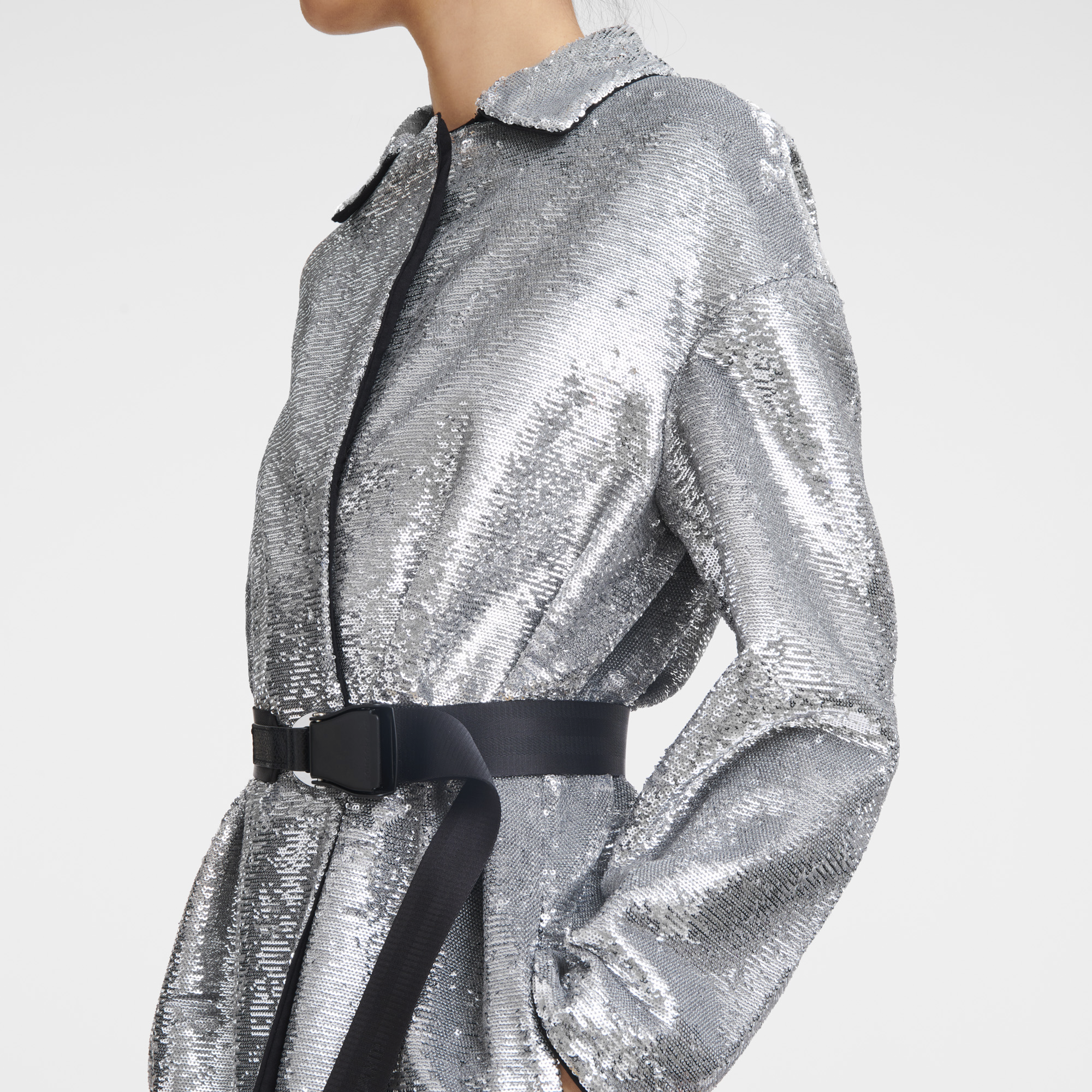 null Coat, Silver
