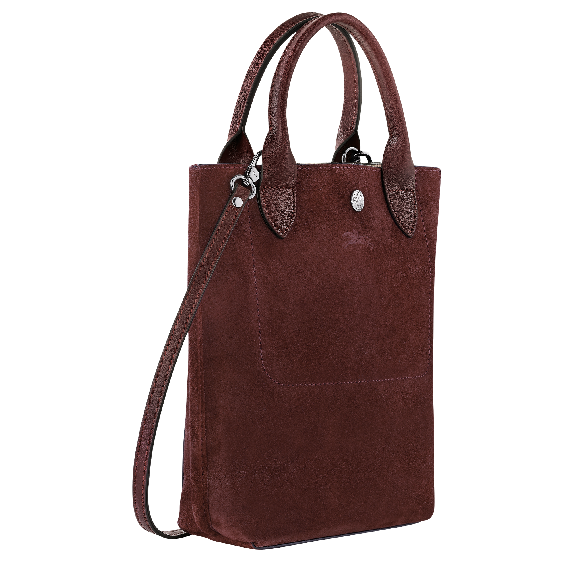 新作☆LONGCHAMP ロンシャン カバ XS バーガンディ レッド ショルダー  