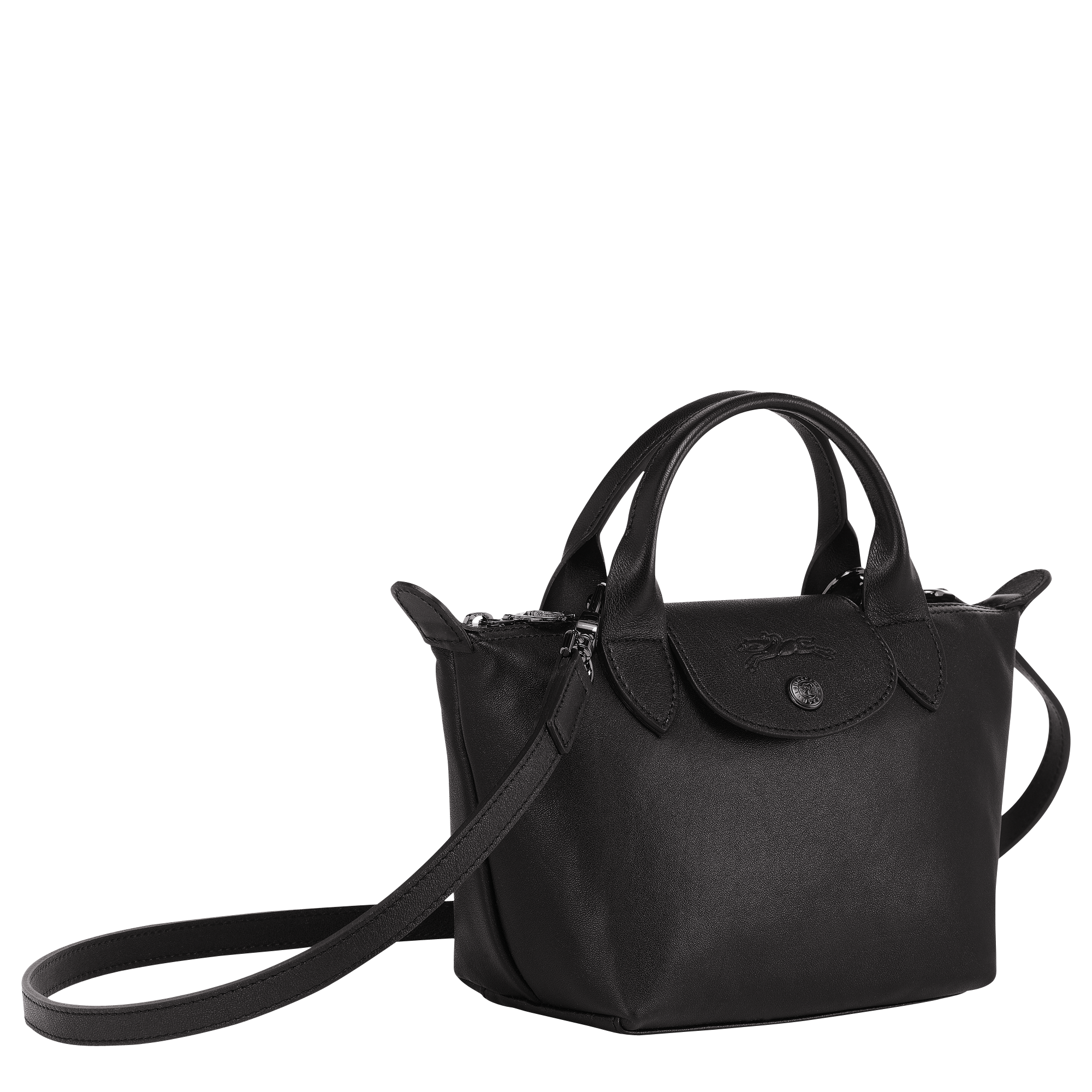 ロンシャン ルプリアージュ ネオ トップハンドルバッグ XS ブラック ロンシャン ルプリアージュ ネオ トップハンドルバッグ XS ブラック