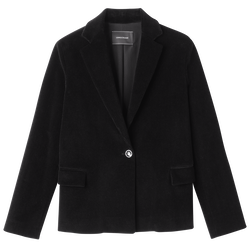 Jacket , Black - Velvet