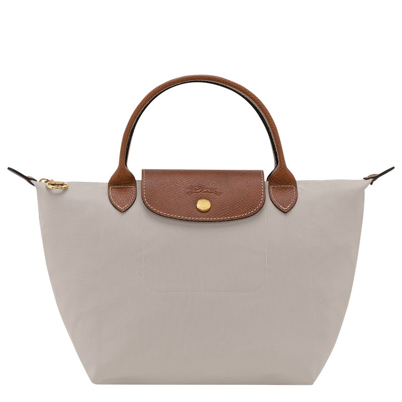 Le Pliage Original S Handbag , Pebble - Recycled canvas  - View 1 of 7