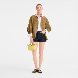 Le Pliage Xtra XS Handbag , Lime - Leather