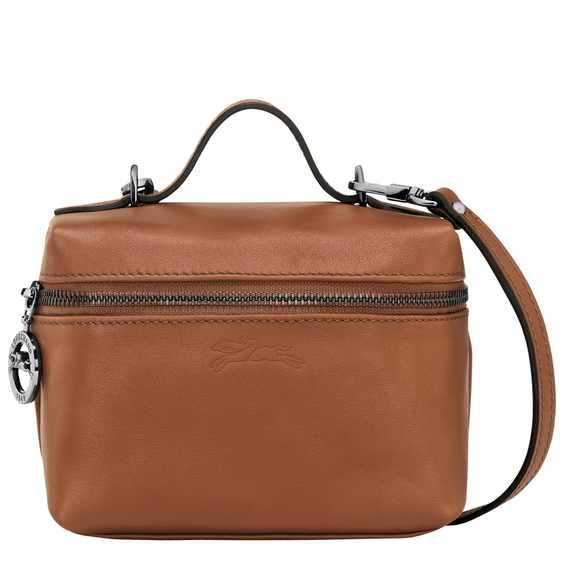 Le Pliage Xtra XS Vanity , Cognac - Leather  - View 1 of 5