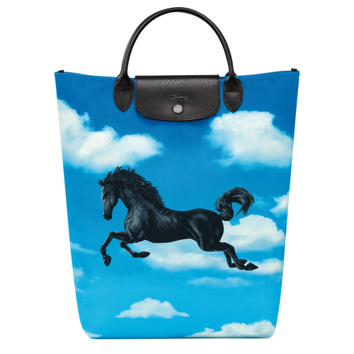 Longchamp x ToiletPaper 肩揹袋 M , 雲色 - 帆布 - 查看 1 5