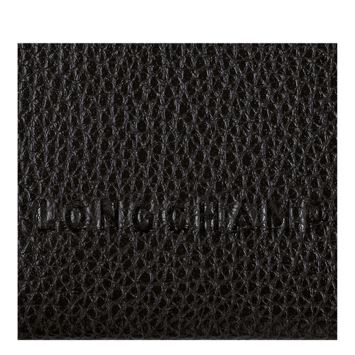 Le Foulonné Cardholder , Black - Leather - View 3 of 3