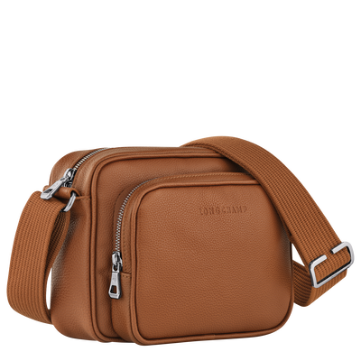 Le Foulonn&eacute; Camera bag S, Caramel