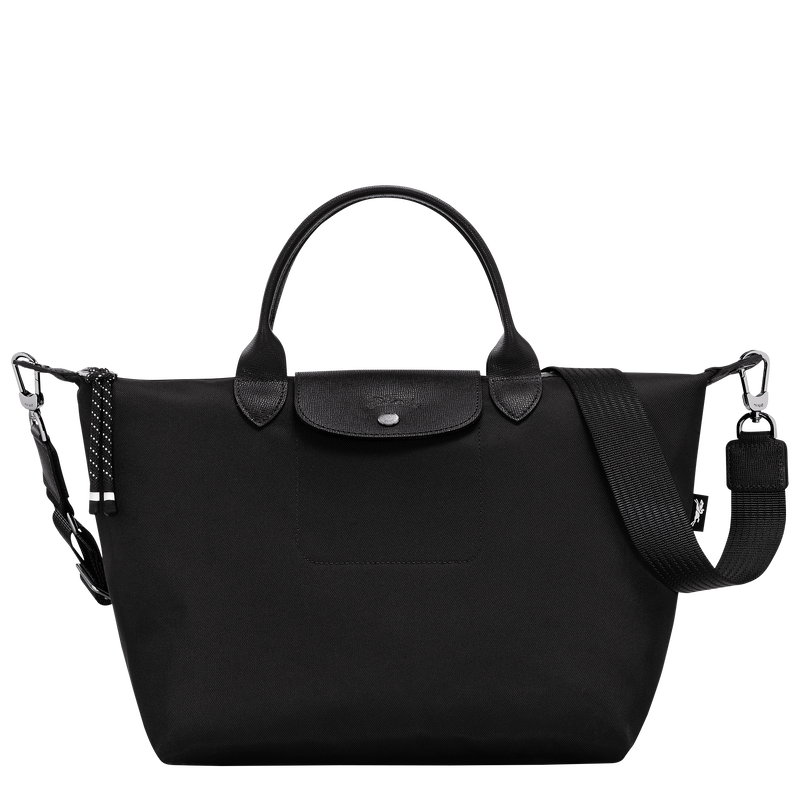 Le Pliage Energy L Handbag , Black - Recycled canvas  - View 1 of 6