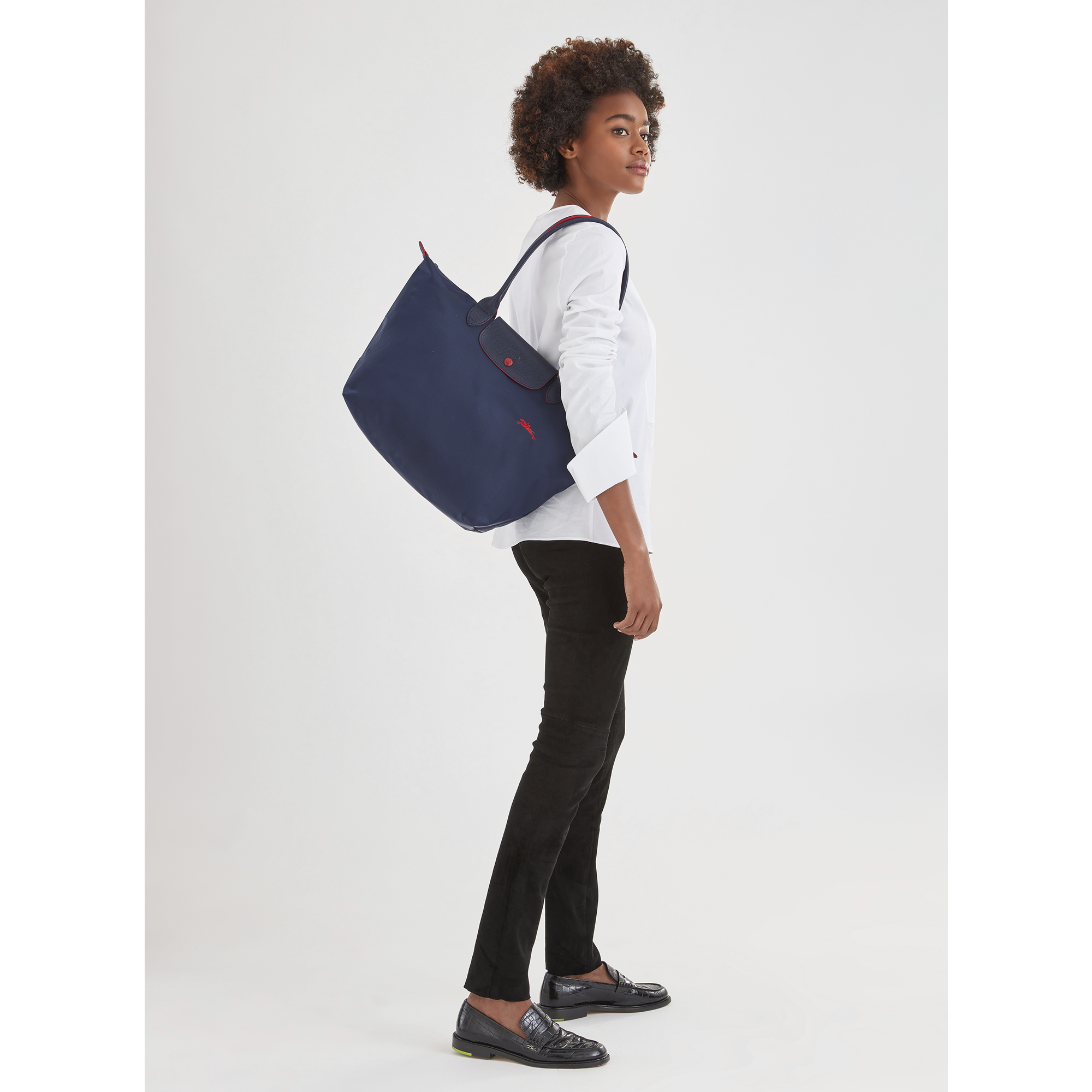 longchamp navy bag