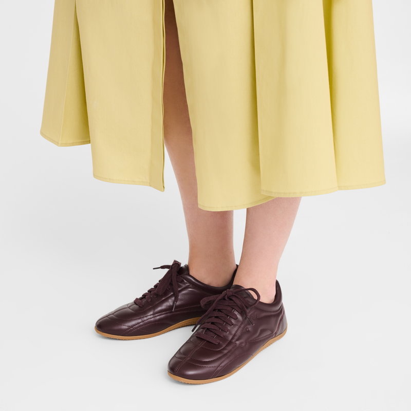 Sneakers On-The-Go , Pelle - Amaranto  - View 7 of  7