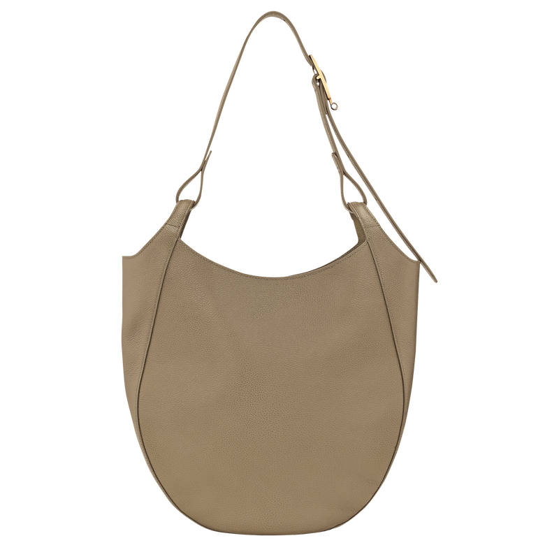 Le Foulonn&eacute; L Hobo bag , Lichen - Leather  - View 3 of 5