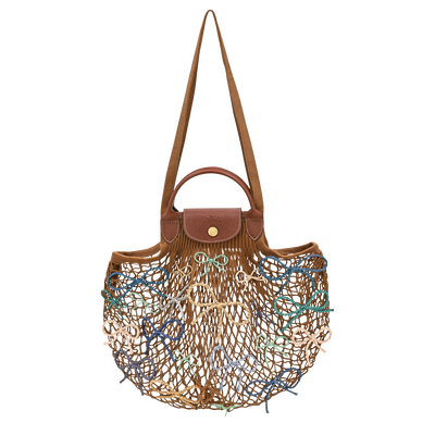 Netzbeutel L Le Pliage Collection , Canvas - Tabak