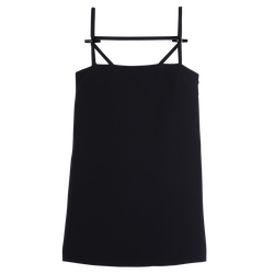 Dress , Black - Crepe