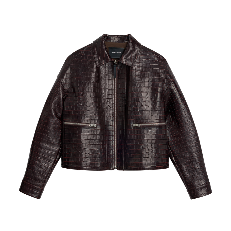 Blouson , Cuir - Moka  - Vue 1 de 1