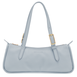 Looong Shoulder bag , Sky Blue - Leather