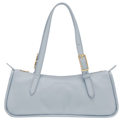 Looong Shoulder bag , Sky Blue - Leather