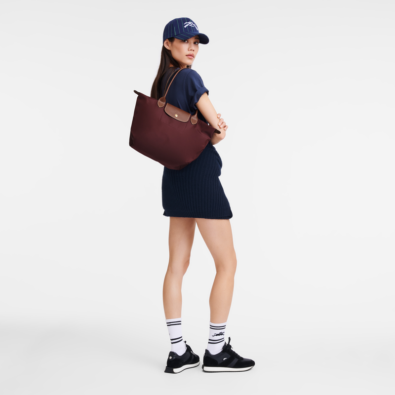 Longchamp maroon bag outlet