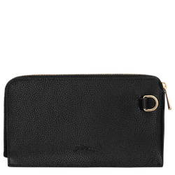 Pouch Le Foulonn&eacute; , Pele - Preto