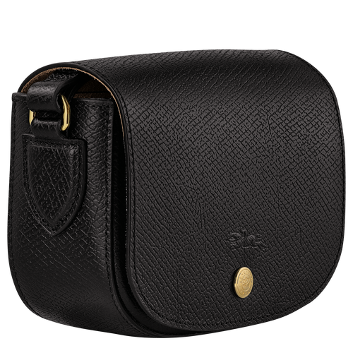 Épure Bolso bandolera XS , Cuero - Negro - Vista 3 de 4