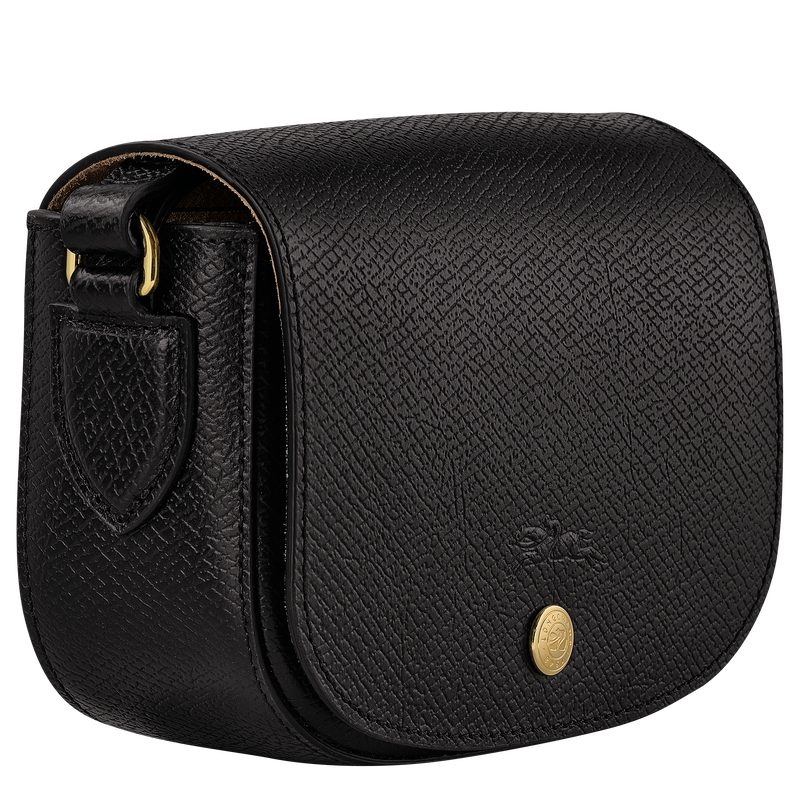 Leather crossbody bag Longchamp Black in Leather - 31286410