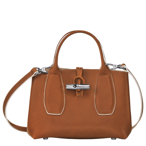 Roseau S Handbag , Cognac - Leather - View 1 of  7