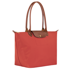Le Pliage Original L Tote bag , Tomato - Recycled canvas
