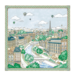 Silk scarf 90