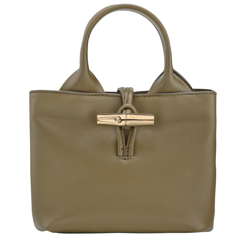 Le Roseau XS Handbag , Olive - Leather  - View 1 of 7