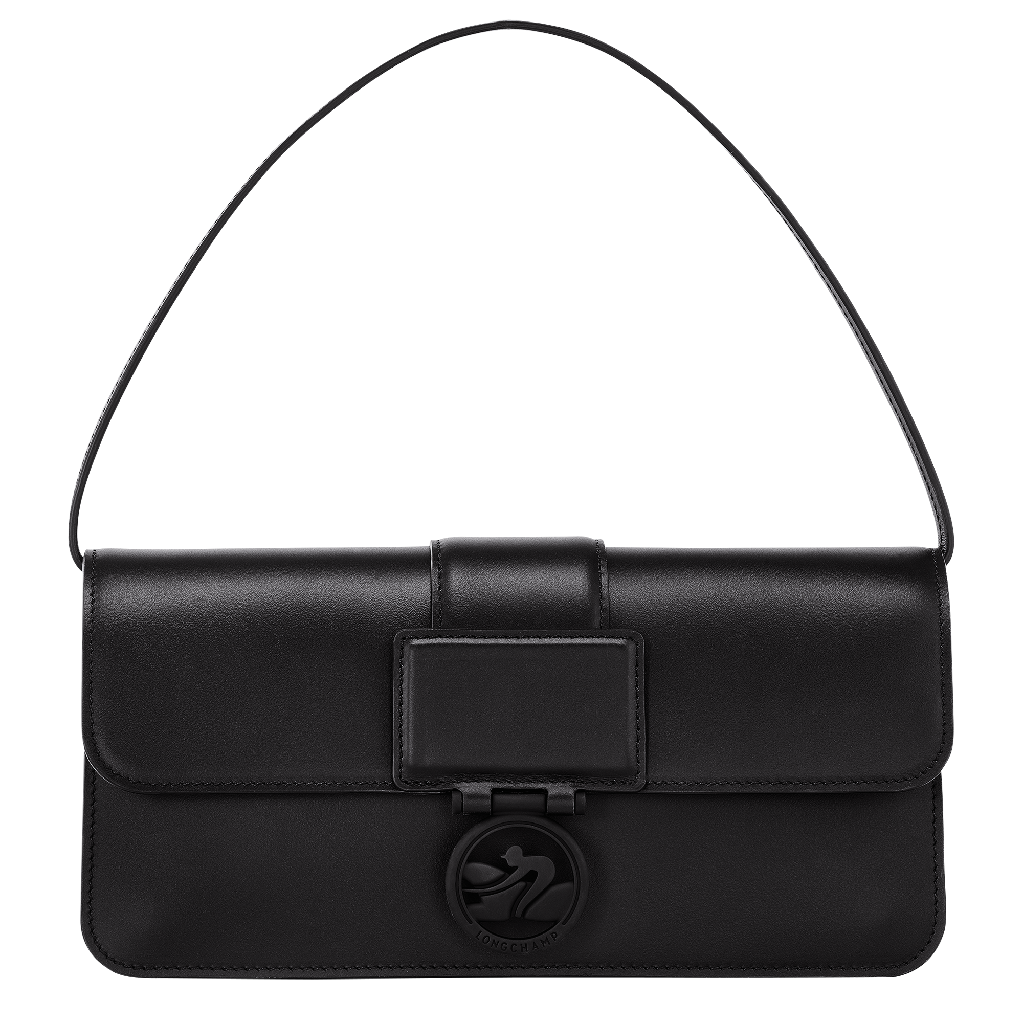 Box-Trot Baguette-Tasche M, Schwarz