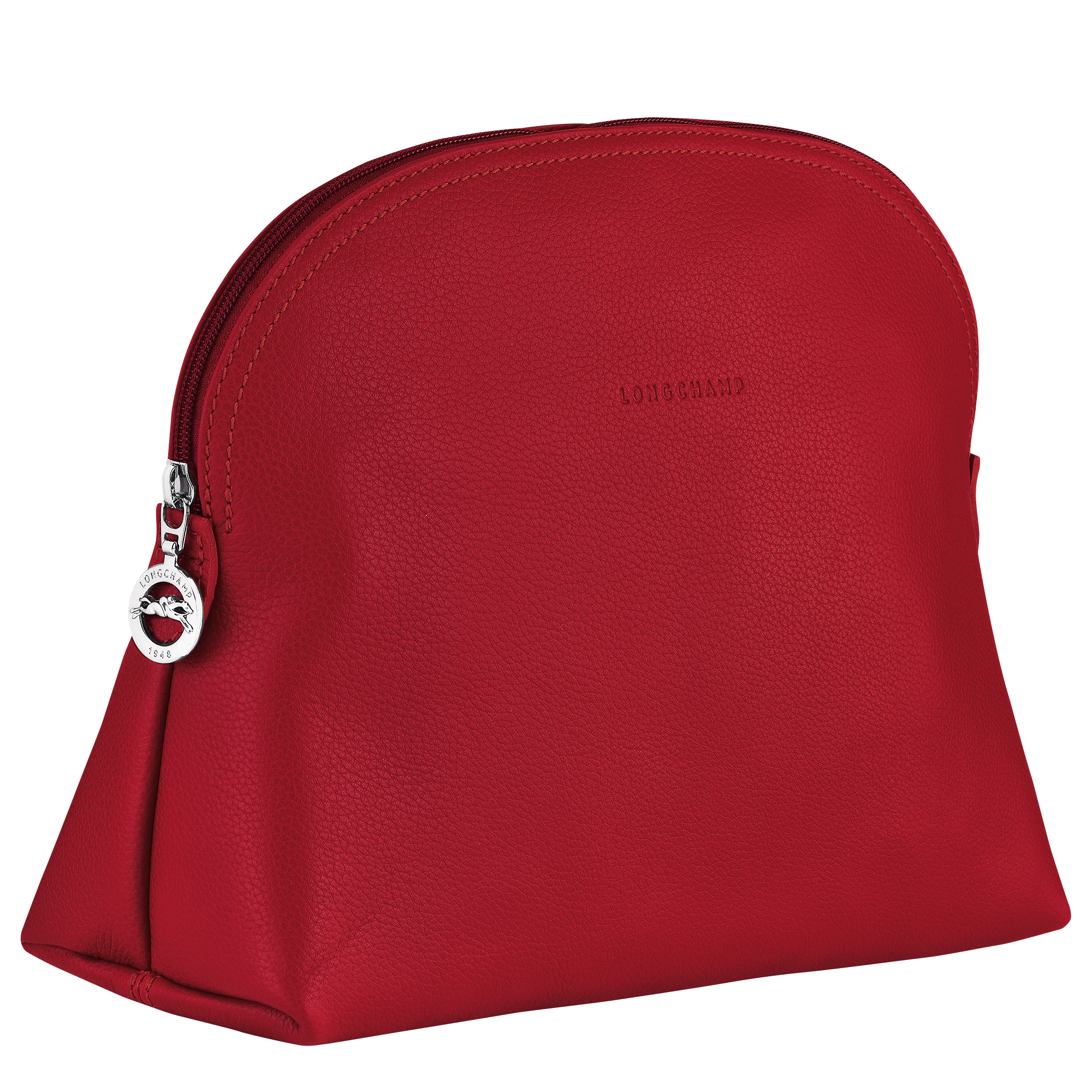 trousse longchamp rouge
