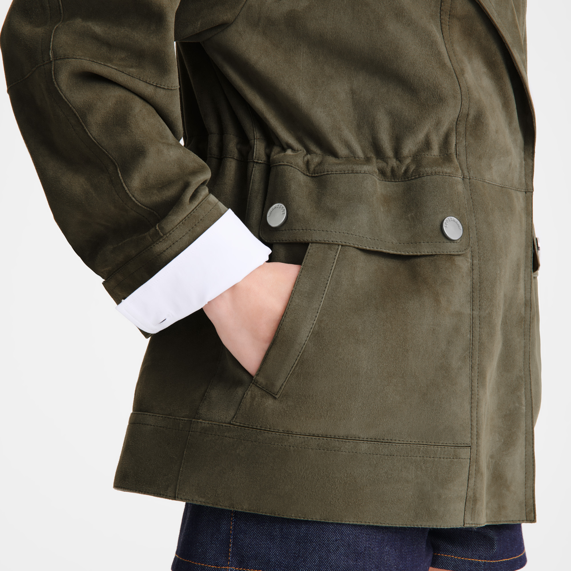 Safari jacket, Khaki - View 4 of
6 - zoom in null Safari jacket, Khaki