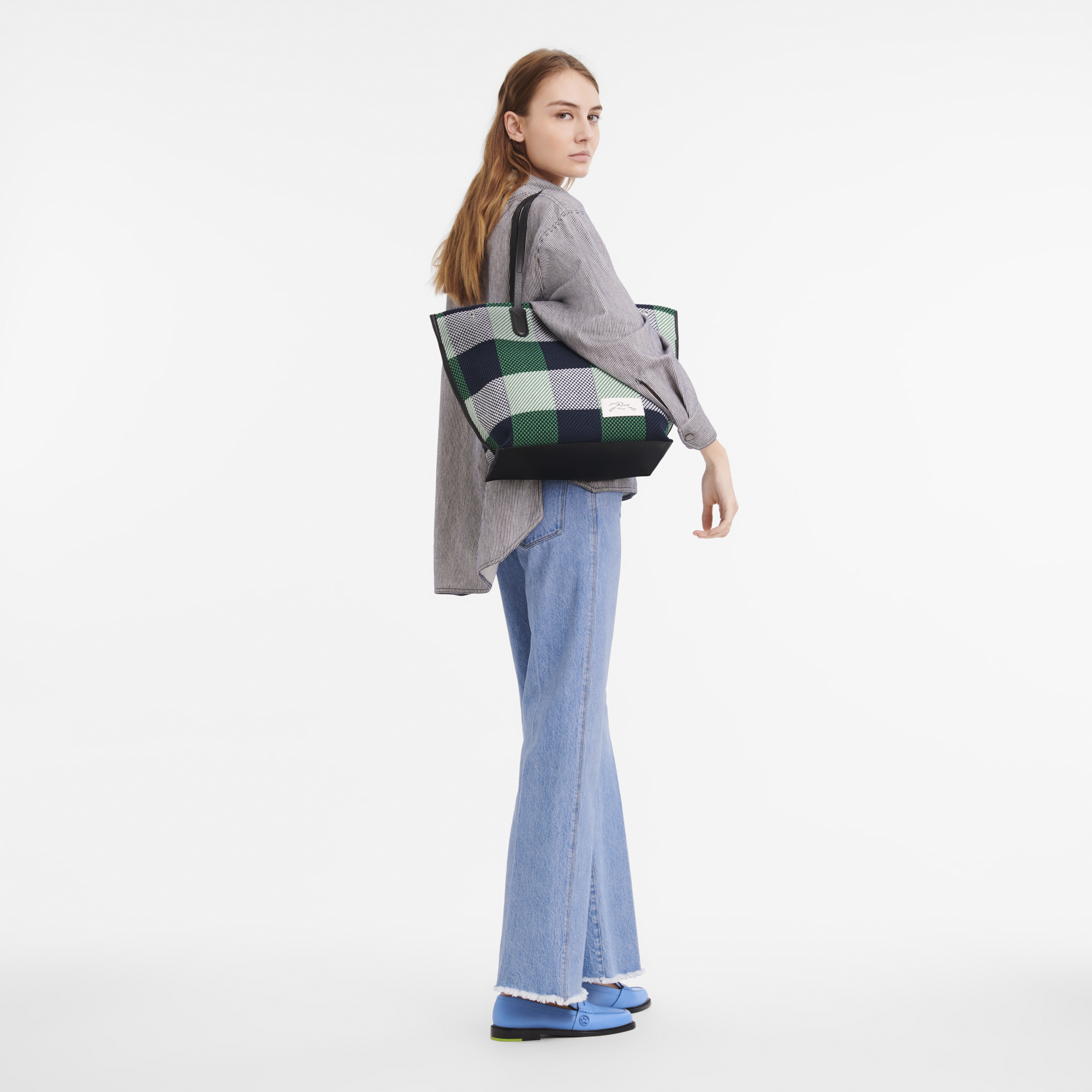 Reversible Canvas Travel Tote