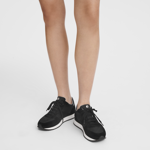 Le Pliage Green Sneakers , Black - Leather - View 6 of  6