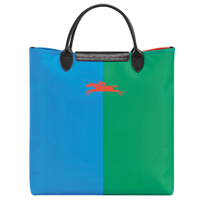 Longchamp x Robert Indiana 系列 手提包 L , 紅色 - 帆布  - 查看 4 4