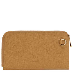 Le Foulonné Pouch , Nutmeg - Leather