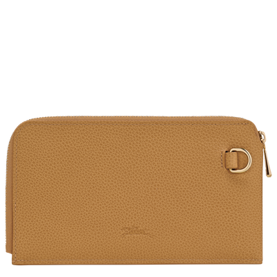 Le Foulonné Pouch , Nutmeg - Leather