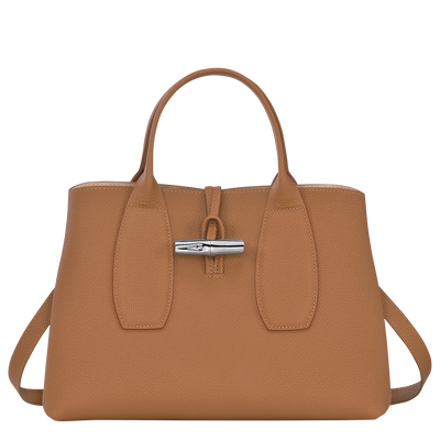 Le Roseau Handbag M, Natural