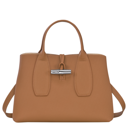 Roseau M Handbag , Natural - Leather - View 1 of  6
