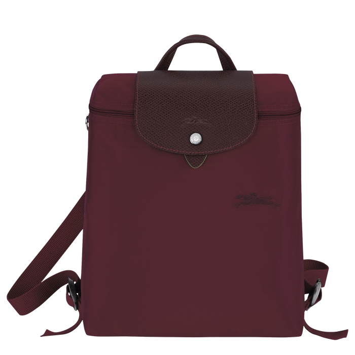 Le Pliage Green Backpack, Burgundy