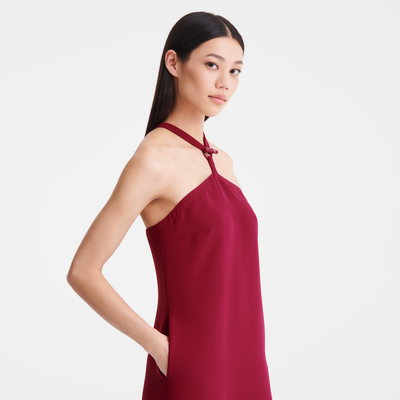 null Long dress, Beetroot