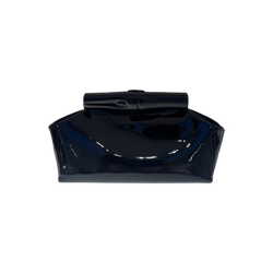 Le Roseau S Pouch , Black - Leather