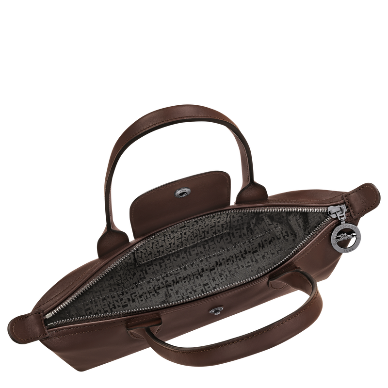 Le Pliage Xtra M Shoulder bag , Mocha - Leather  - View 4 of  5