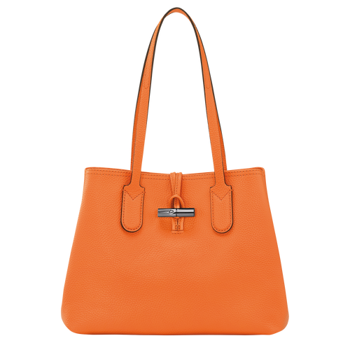 Le Roseau Essential M Tote bag , Orange - Leather - View 1 of 4